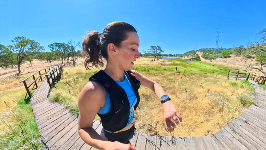 I took the Galaxy Watch Ultra 2 on a trail run to test the new feature. 